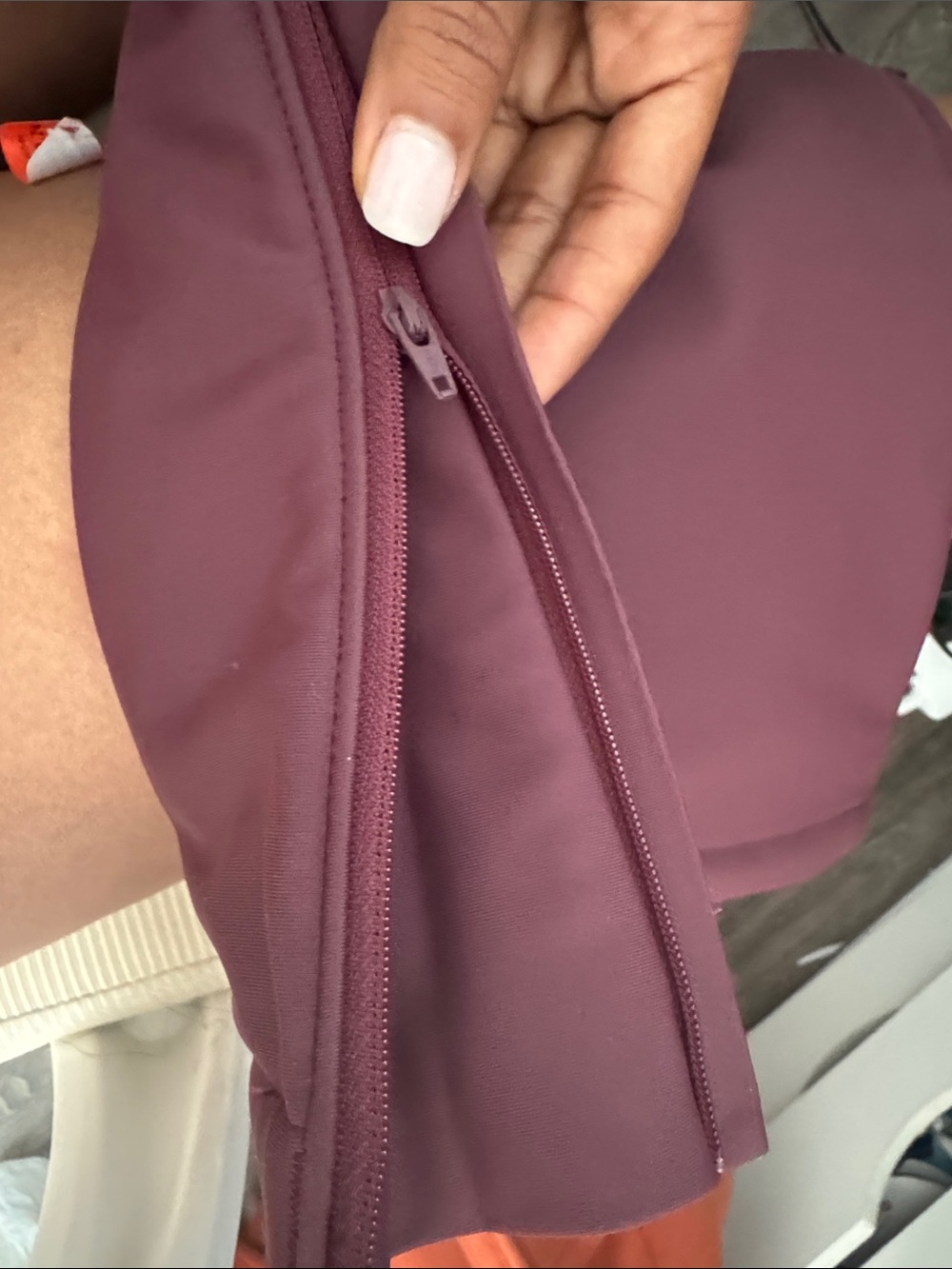 NWT HALFDAYS EMMA soft shell Burgundy Ski Pants S - glazed cherry color - Picture 12 of 12